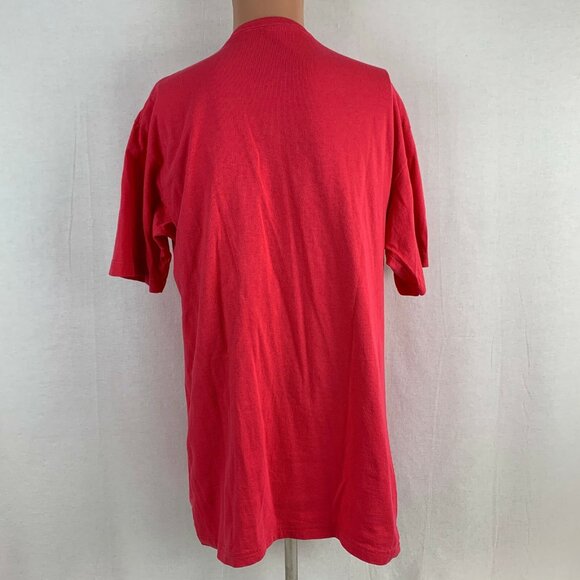 Vintage Cape Cod T Shirt Mens Size L Pink Massachusetts New England Made USA 90s - Picture 3 of 4
